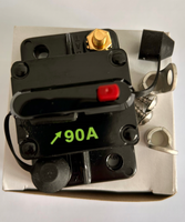 BEZPIECZNIK AUTOMATYCZNY TERMICZNY 90A JACHTOWY 12V / 24V - SOUTH PACYFIC